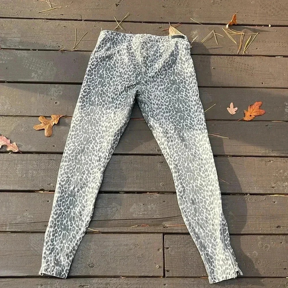 Joes Jeans gray leopard print jeggings size L2 - Picture 6 of 7